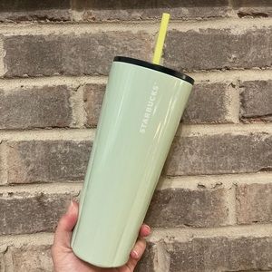 Starbucks Mint Green Puffy Stainless Steel 24oz Cold Cup